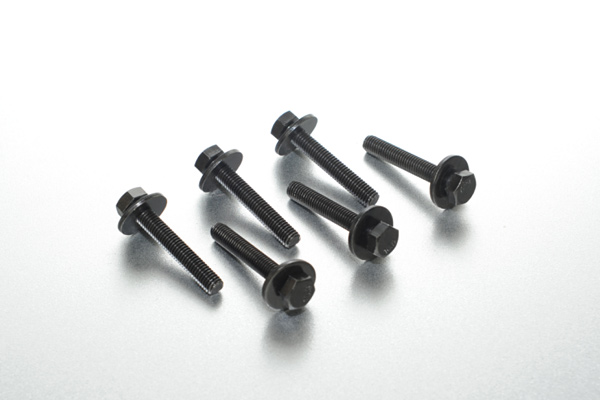 環(huán)保黑鋅六角帶墊螺釘